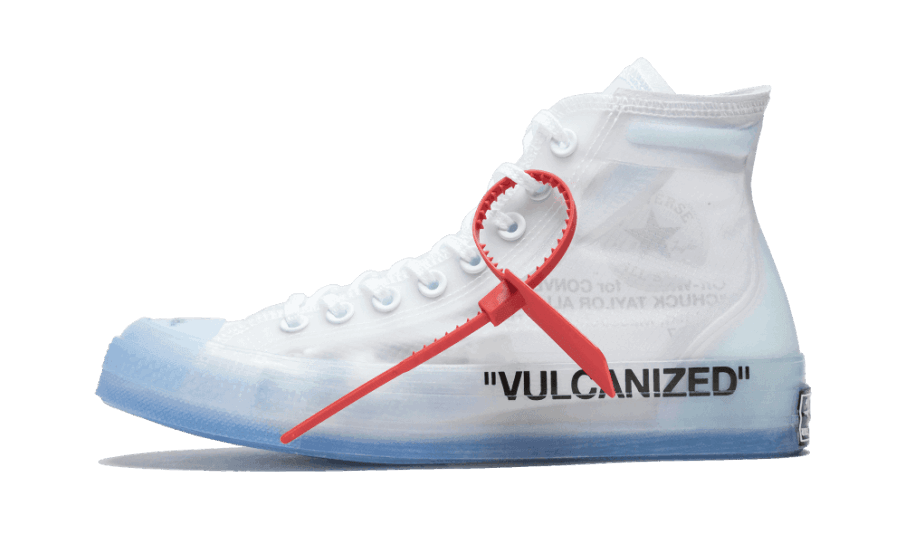Converse Chuck Taylor All-star Vulkaniseret Hi Off-white De Ti Restock