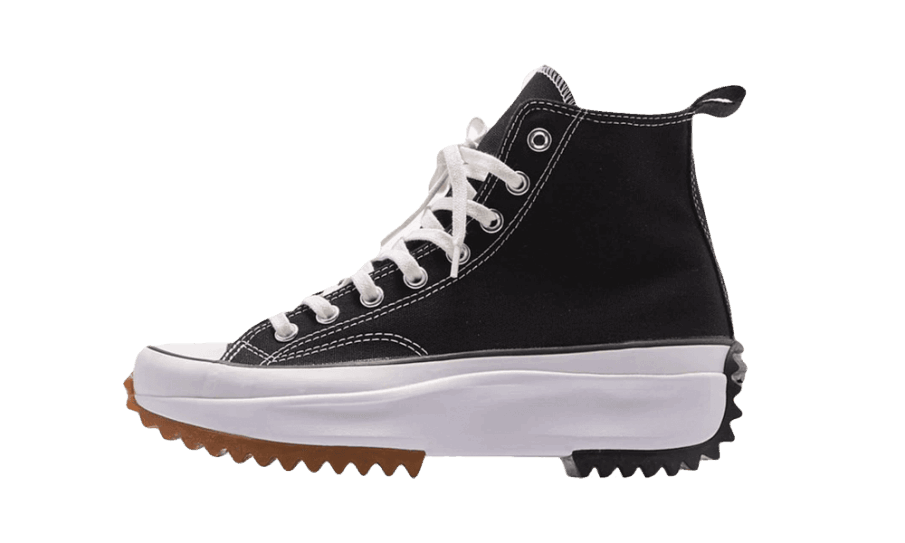 Restock Converse Run Star Hike Hi Sort Hvid Tyggegummi