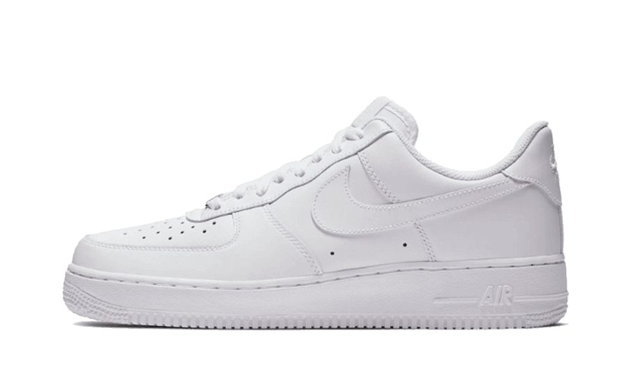 Nike Air Force 1 Lav Hvid 2018 (w) Lagerbeholdning