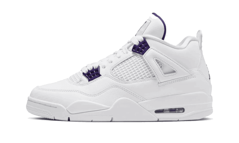 Air Jordan 4 Retro Metallisk Lilla (gs) Lager Igen