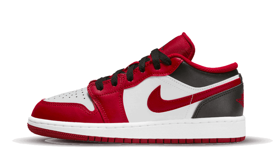Genopfyld Air Jordan 1 Low Bulls (gs)