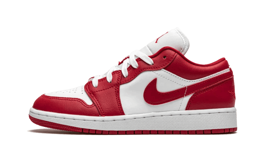 Genopfyld Air Jordan 1 Lav Gym Rød Hvid (gs)