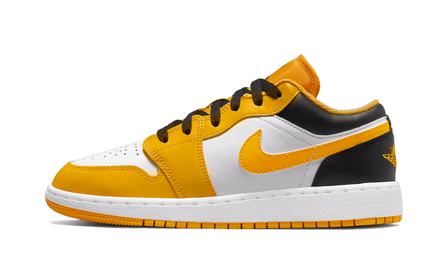 Air Jordan 1 Lav Taxa Universitet Guld Sort (gs) Restock