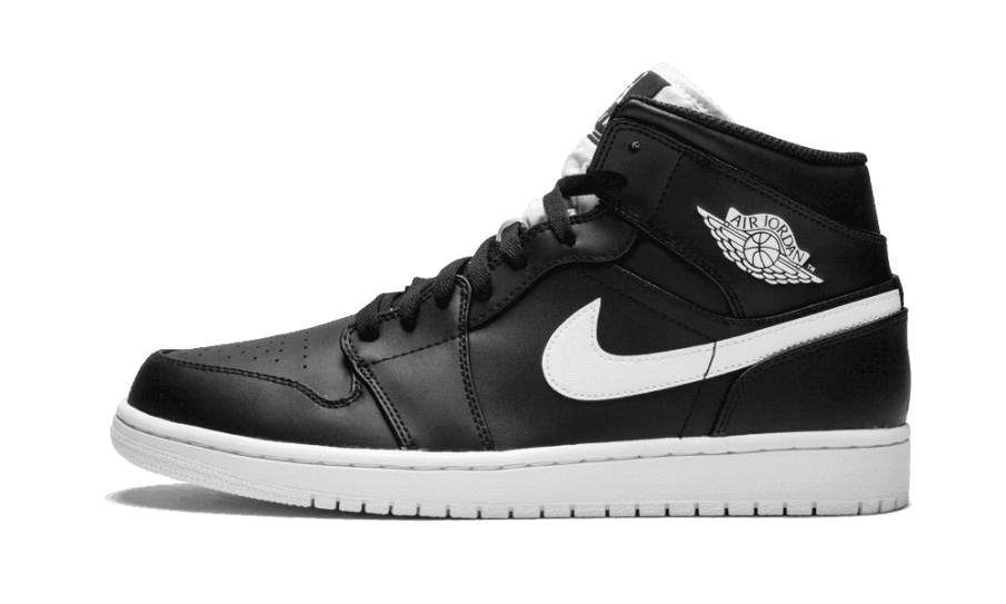 Sort Hvid Restock Air Jordan 1 Mid