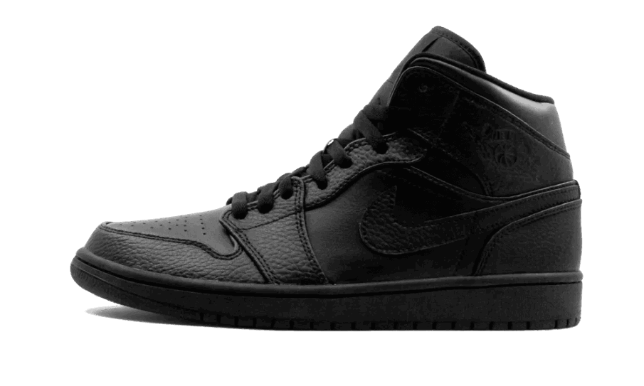 Air Jordan 1 Mid Triple Black Restock