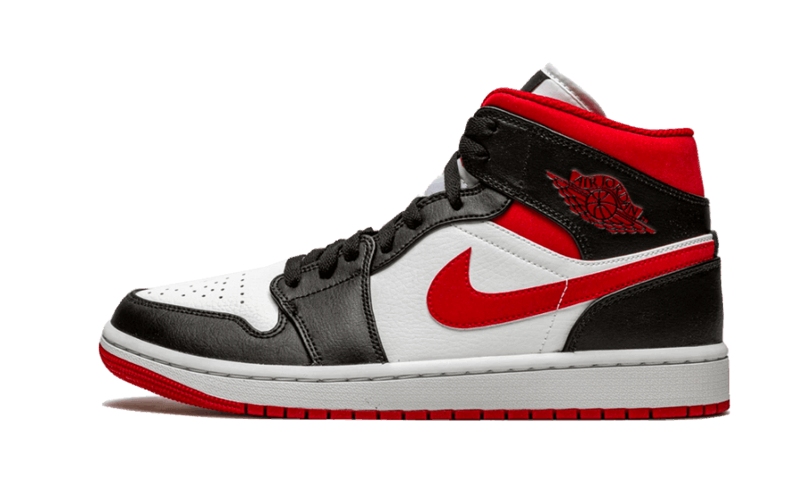 Restock Air Jordan 1 Mid Gym Rød Sort Hvid