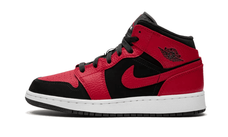 Restock Air Jordan 1 Mid Omvendt Opdrættet (gs)