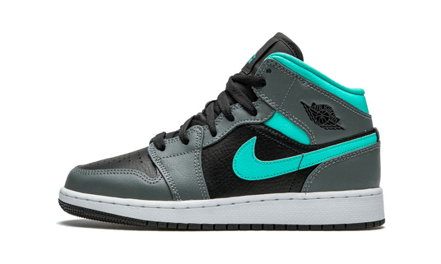 Air Jordan 1 Mellemgrå Aqua (gs) Påfyldning