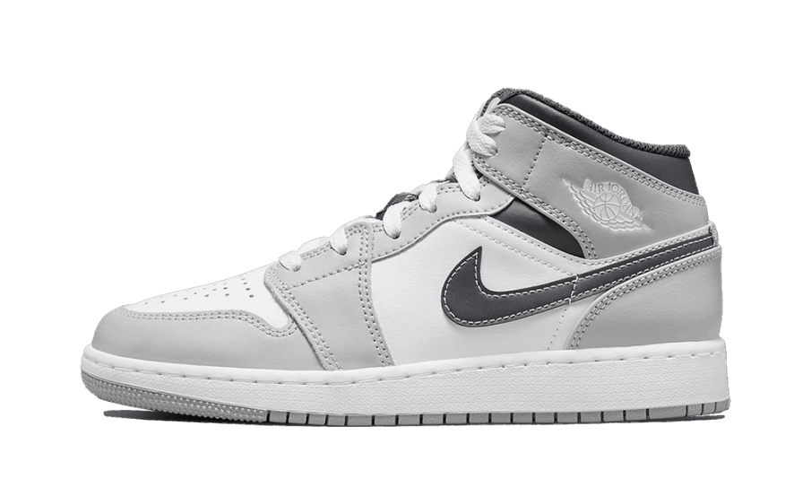 Air Jordan 1 Mid Light Smoke Grey Antracit (gs) Restock