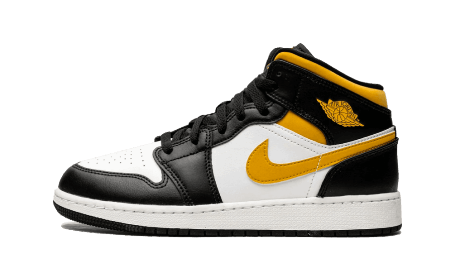 Restock Air Jordan 1 Mid White Pollen Sort (gs)