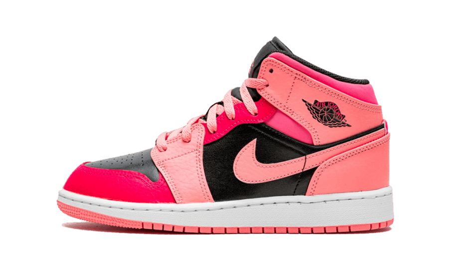 Genopfyld Air Jordan 1 Mid Coral Kridt (gs)
