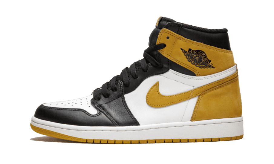 Restock Air Jordan 1 Retro Høj Og Gul Okker