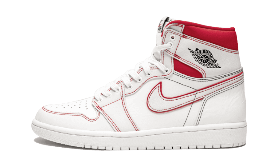 Genopfyld Air Jordan 1 Retro High Phantom Gym Rød
