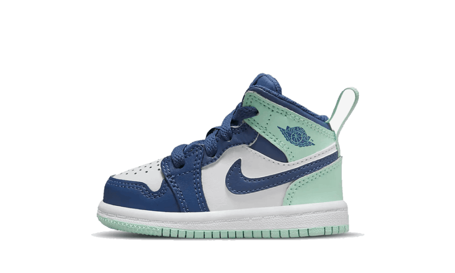 Air Jordan 1 Mid Blue Mint (td) Genopbygning