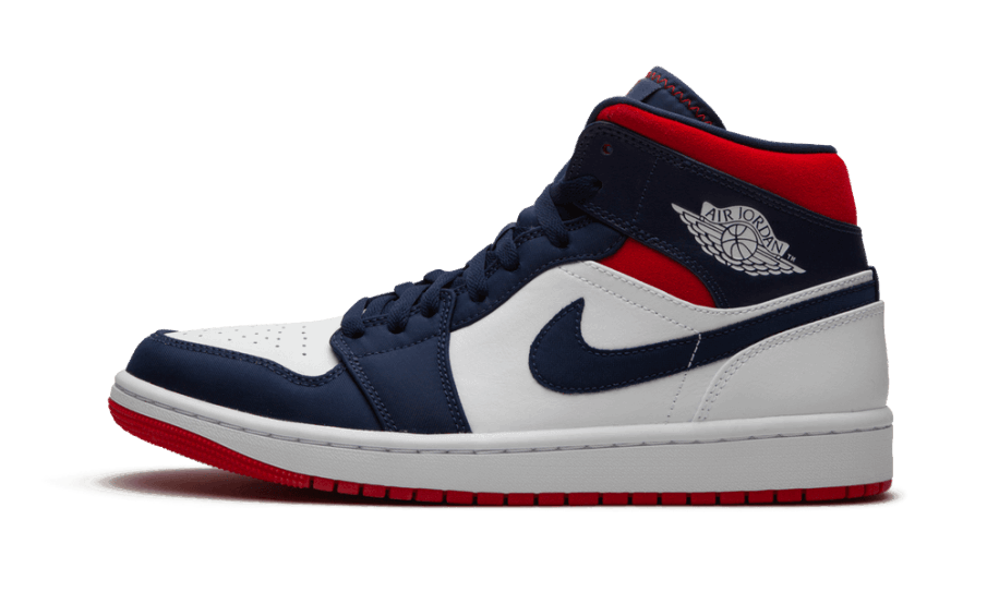 Air Jordan 1 Mid Se Usa Genopfyld