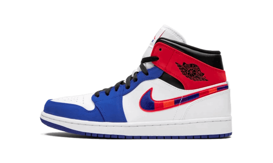 Air Jordan 1 Mid Multi-color Swoosh Genopfyldning