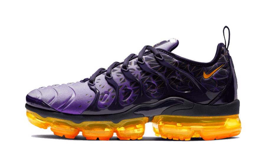 Nike Air Vapormax Plus Geometrisk Obsidian Laser Orange Restock