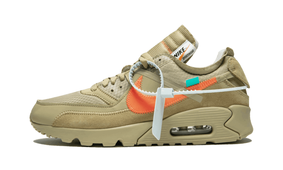 Nike Air Max 90 Råhvid ørkenmalm Genopbygning