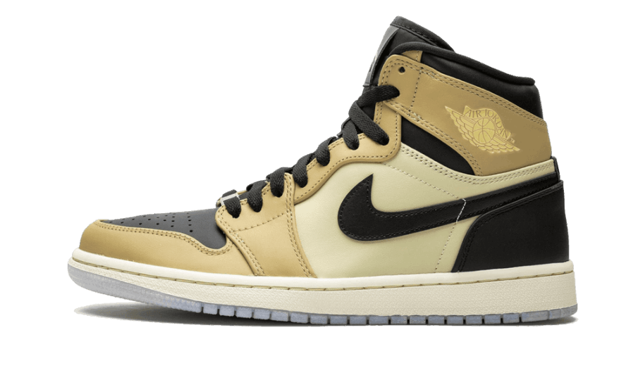 Genopfyld Air Jordan 1 Retro Høj Sort Champignon (w)