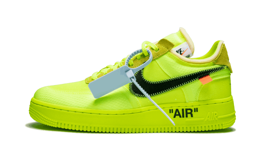 Genopfyld Nike Air Force 1 Lav Off-white Volt