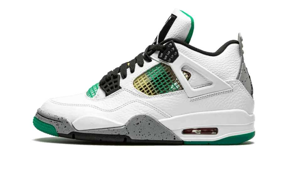 Genopfyld Air Jordan 4 Retro Lucid Grøn Rasta (w)