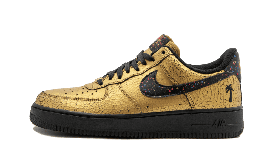 Nike Air Force 1 Low 07 Metallisk Guld Genopfyldning