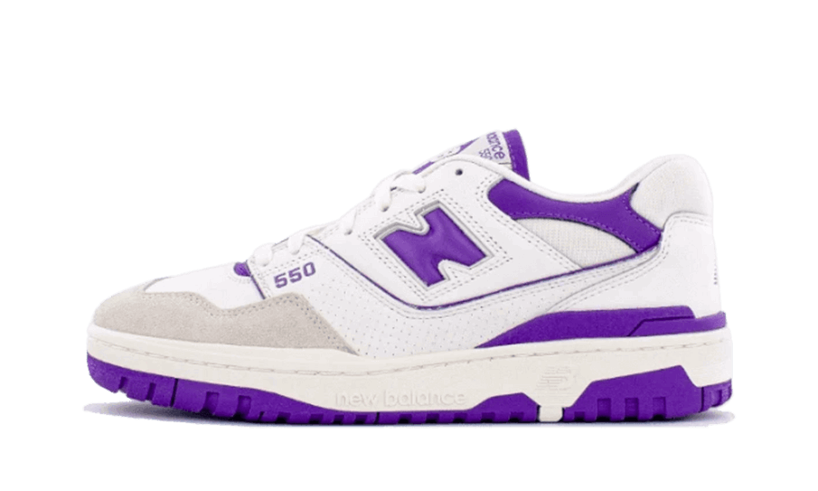New Balance 550 Hvid Lilla Restock