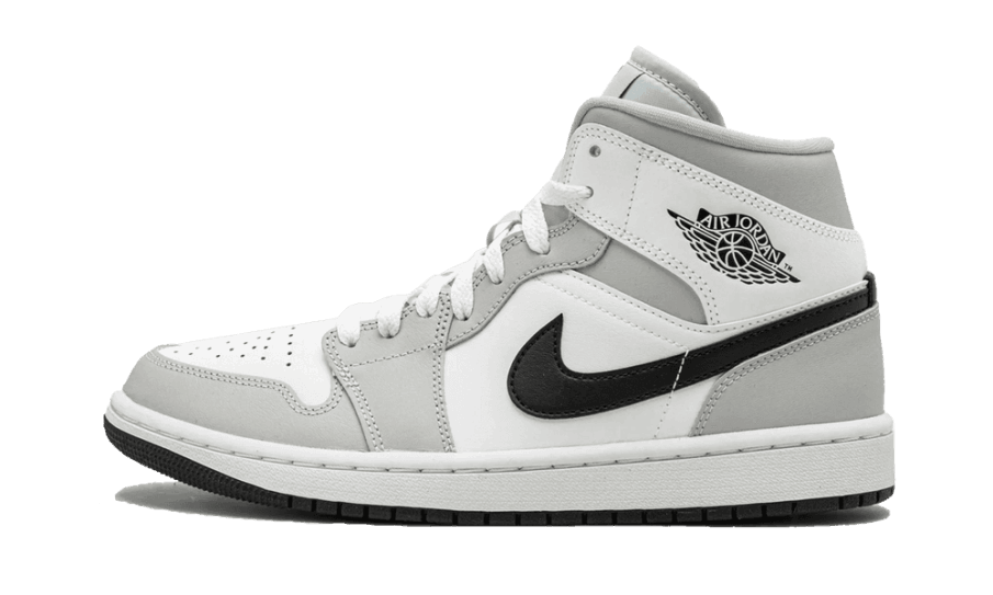Restock Air Jordan 1 Mid Light Smoke Grey Sort (w)