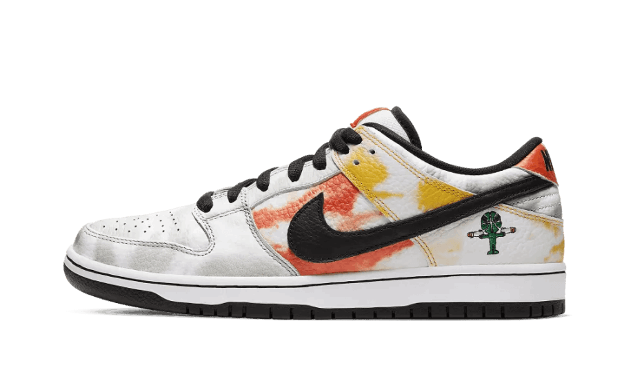 Nike Sb Dunk Low Raygun Tie-dye Hvid Restock