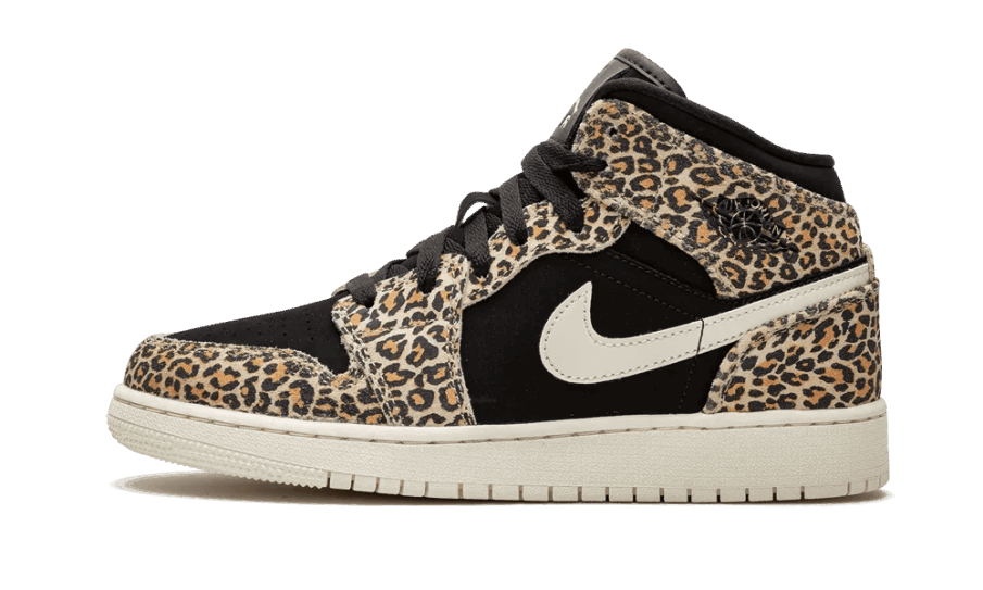 Air Jordan 1 Mid Se Leopard (gs) Restock