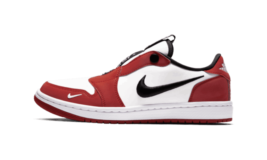 Genopfyld Air Jordan 1 Lav Slip-on Lav Chicago (w)