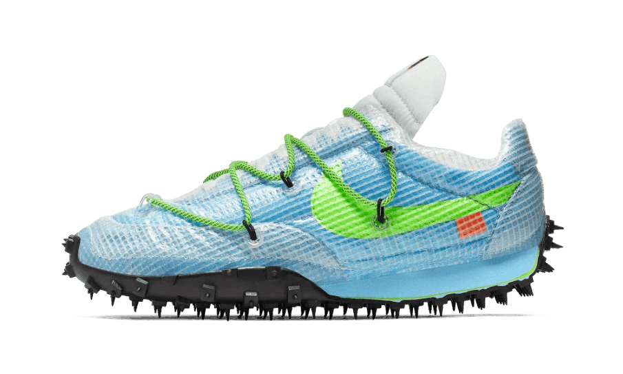 Genopfyld Nike Waffle Racer Råhvid Vivid Sky (w)