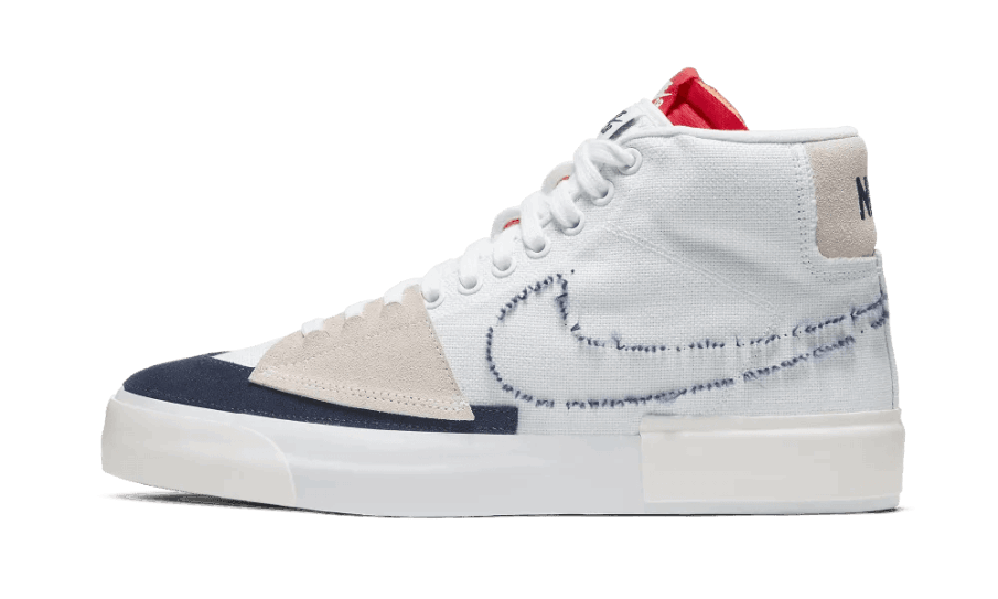 Restock Nike Sb Blazer Mid Edge Hack Pack Hvid