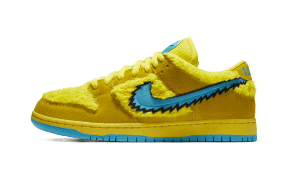 Restock Nike Sb Dunk Lav Taknemmelig Døde Bjørne Gul