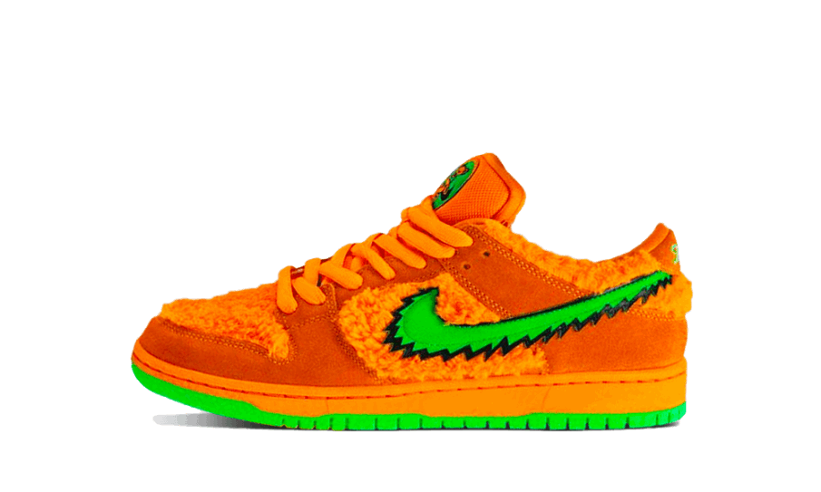 Restock Nike Sb Dunk Lav Taknemmelig Døde Bjørne Orange