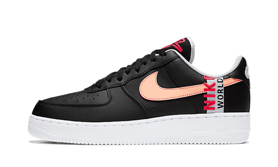 Genopfyld Nike Air Force 1 Low 07 Lv8 Worldwide Pack Black Flash Crimson
