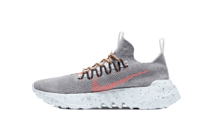 Restock Nike Space Hippie 01 Vast Grå Hyper Crimson