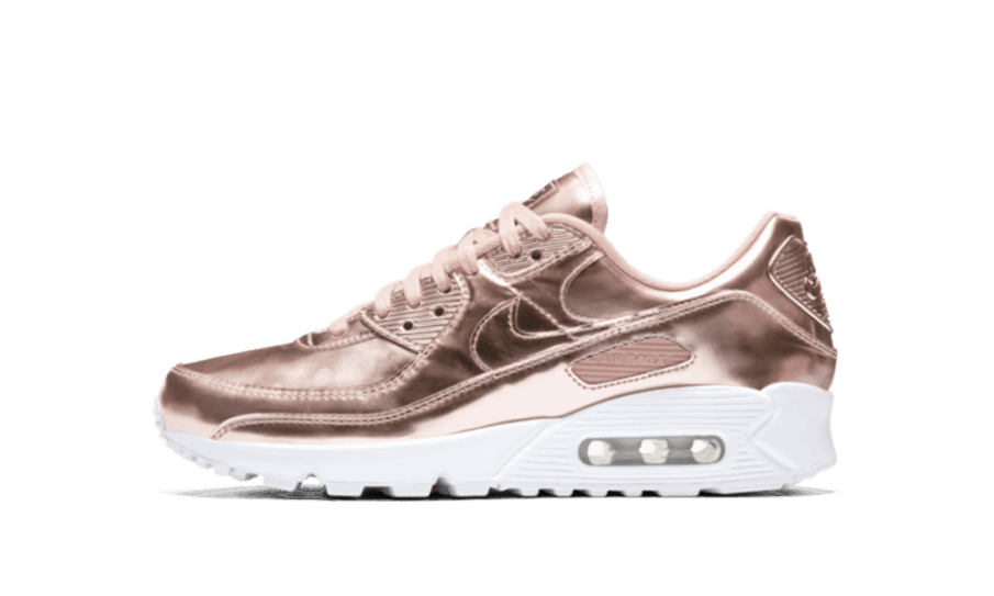 Genopfyld Nike Air Max 90 Metallisk Rosa Guld 2020 (w)