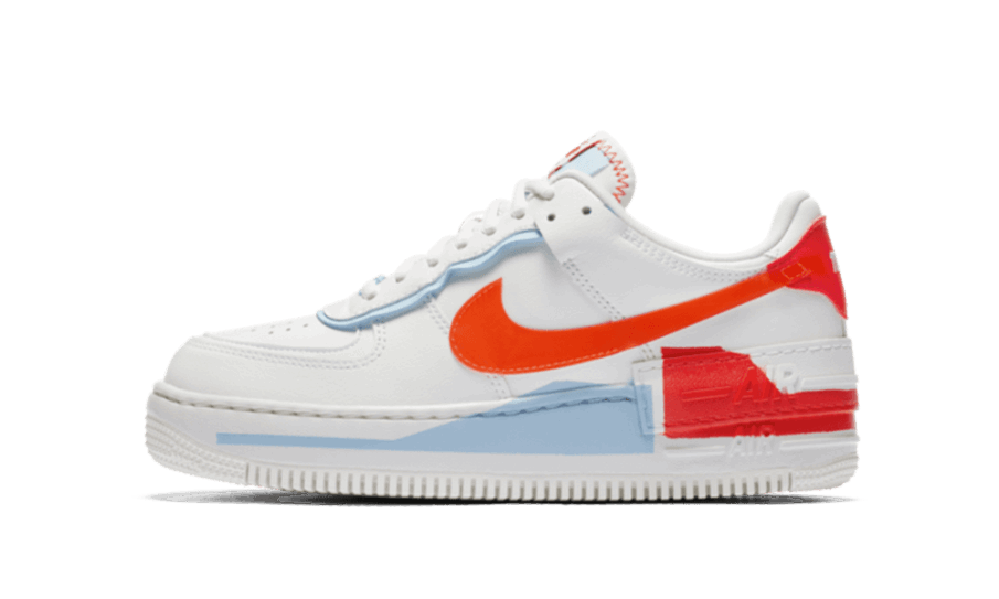 Nike Air Force 1 Low Shadow Summit Hvid Team Orange (w) Restock