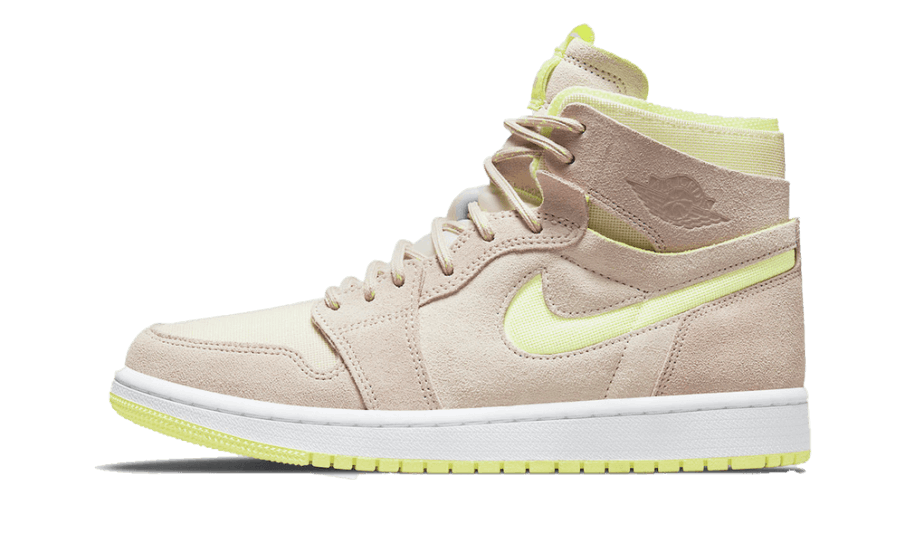Air Jordan 1 Høj Zoom Luft Cmft Fossil Citron Twist Genopfyld