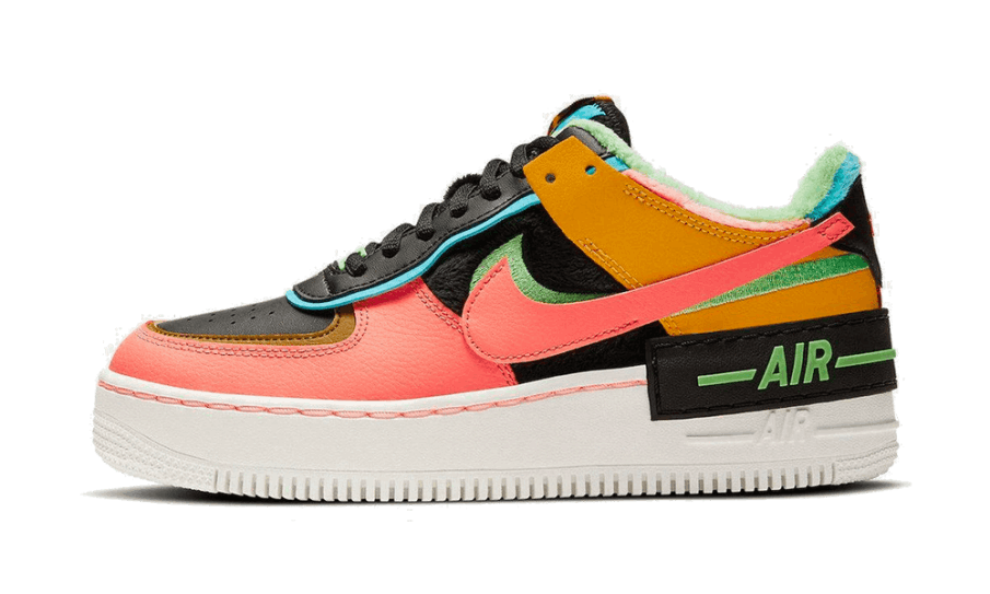 Genopfyld Nike Air Force 1 Low Shadow Solar Flare Atomic Pink (w)