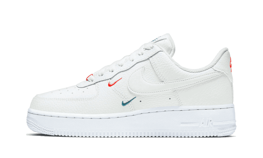 Genopfyld Nike Air Force 1 Low 07 Essential Double Mini Swoosh Miami Delfiner (w)