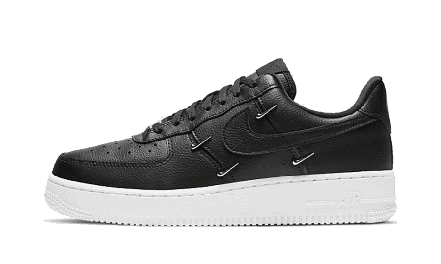 Genopfyld Nike Air Force 1 Lav 07 Lx Metallic Sort