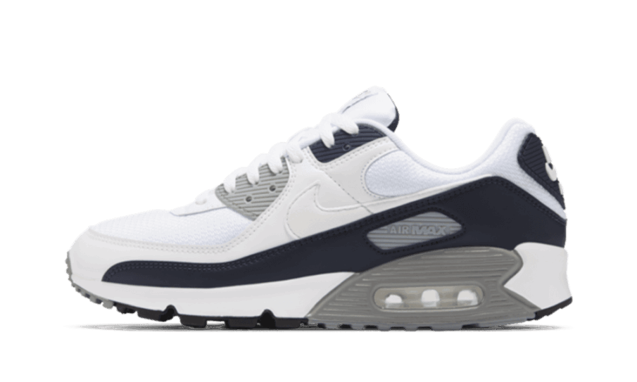 Nike Air Max 90 Sort Marineblå Genopfyldning