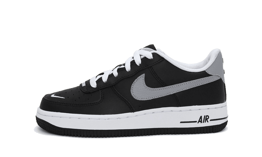 Genopfyld Nike Air Force 1 Lav Lv8 Mini Swoosh Sort (gs)