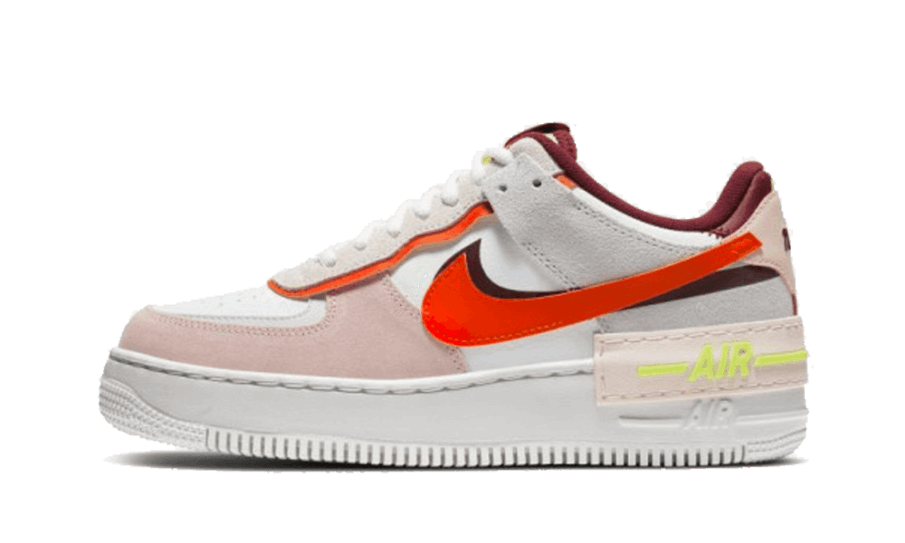 Nike Air Force 1 Lav Skygge Rød Restock