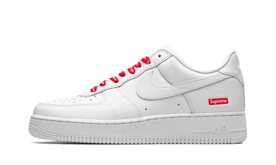 Genopfyld Nike Air Force 1 Lav Supreme Hvid