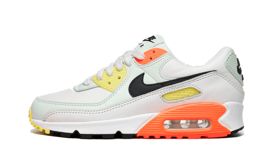 Nike Air Max 90 Summit Hvid Gul Restock