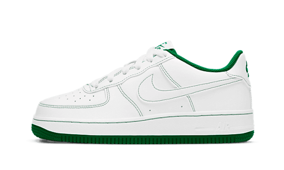 Genopfyld Nike Air Force 1 Lav Hvid Fyrregrøn (gs)