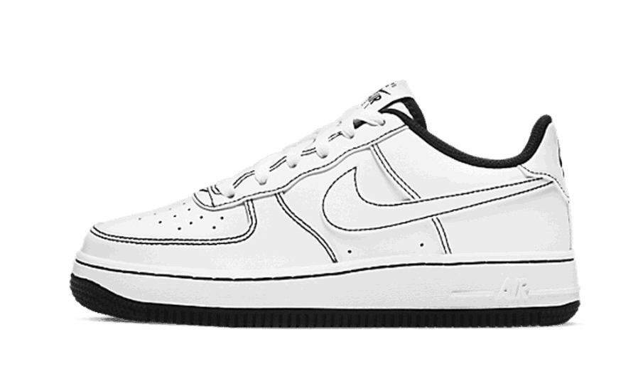 Genopfyld Nike Air Force 1 Lav Sort (gs)